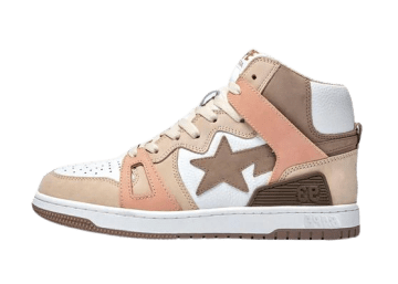 A Bathing Ape Bape Sta 93 Hi Brown Brown / White / Tan (1I20-191-011 BRN)