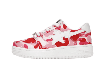 A Bathing Ape Bape Sta Low ABC Camo 20th Anniversary Pink Pink Camo / White (1G30191001)