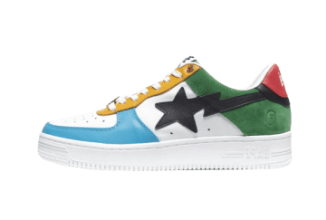 A Bathing Ape Bape Sta Low Tokyo (2021) White / Black / Multicolor (1H20191048)