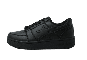 A Bathing Ape Bape Sta Low Triple Black Triple Black (1H30-191-010_BLK)