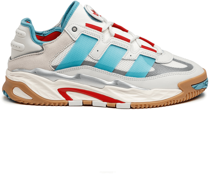 Adidas Niteball Crystal White / Pre Blue / Silver Metallic (FZ5798)