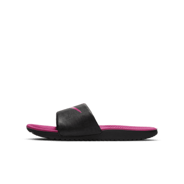 Nike Kawa Slipper kleuters/kids Zwart (DD8519-001)
