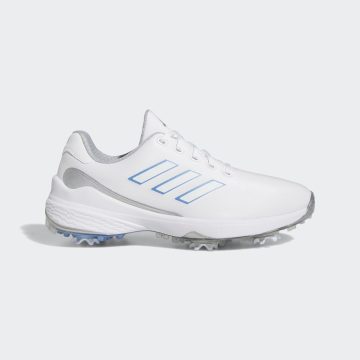 adidas ZG23 Lightstrike Golfschoenen Cloud White / Blue Fusion Met. / Silver Metallic (GZ2174)
