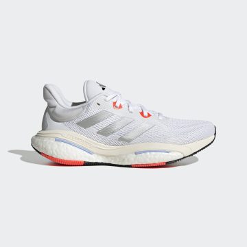 adidas SOLARGLIDE 6 Cloud White / Silver Metallic / Solar Red (HP7680)