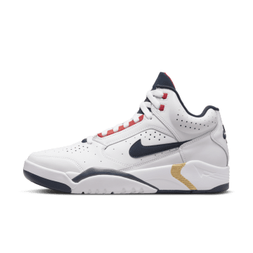 Nike Air Flight Lite II Mid Olympic White / Navy / Red / Gold (DJ2518-102)