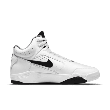 Nike Air Flight Lite II Mid White Black (2021) (DJ2518-100)