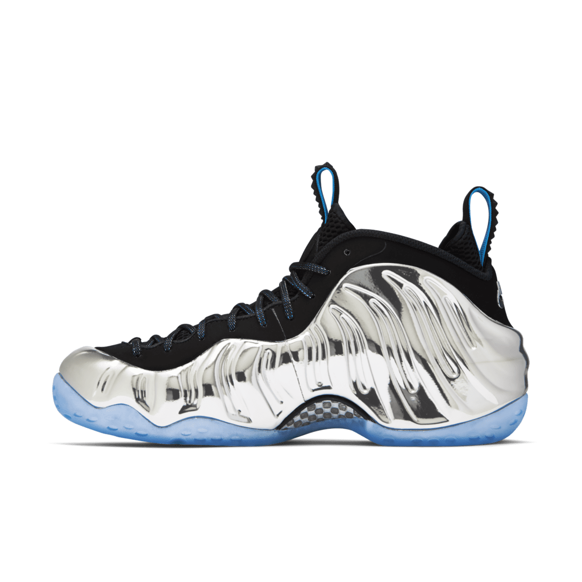 foamposites silver and black