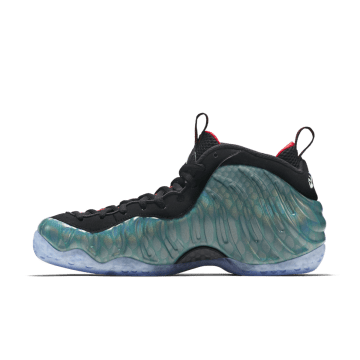 Nike Air Foamposite One Gone Fishing Dark Emerald / Challenge Red-black (575420-300)