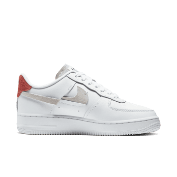 Nike Air Force 1 LX Vandalised White (W) White / Platinum Tint-game Royal-habanero Red (898889-103)