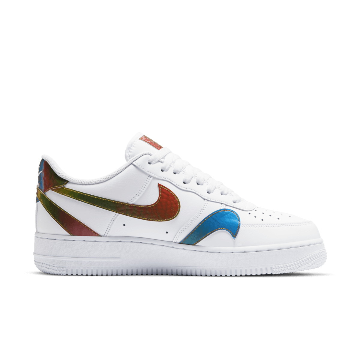 misplaced swooshes white multi