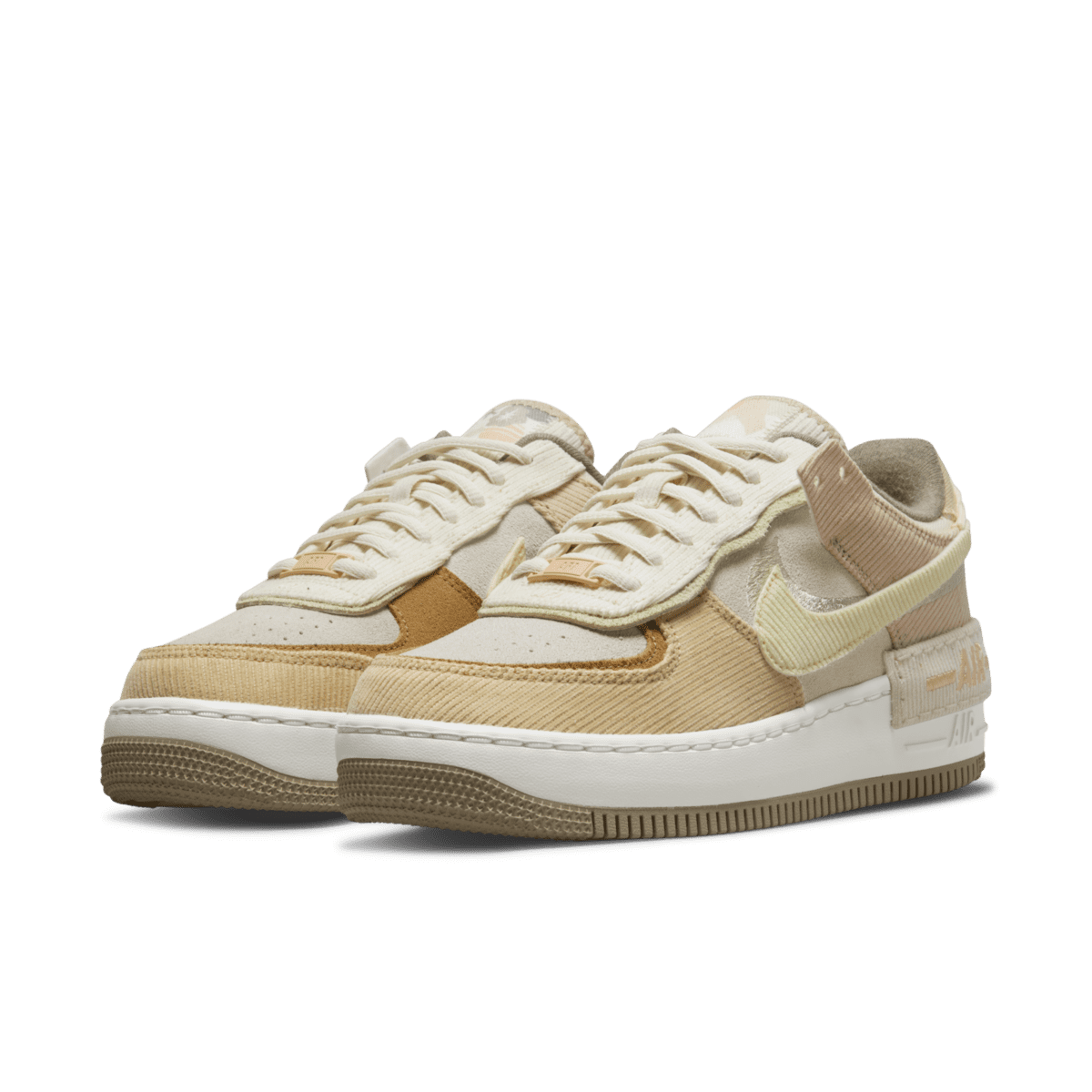 Nike Air Force 1 Low Shadow Coconut Milk Coudroy (W) Beige / Tan