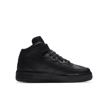 Nike Air Force 1 Mid Black (2014) (GS) Black / Black (314195-004)