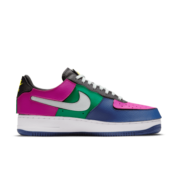 Nike Air Force 1/1 Multi Black / Lethal Fuchsia / Orange Chalk / Barely Grey (DB2576-001)