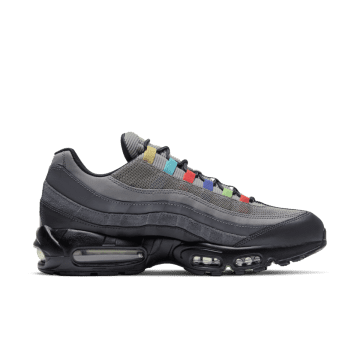 Nike Air Max 95 SE Light Charcoal Vintage TV Light Charcoal / University Red-black (CW6575-001)