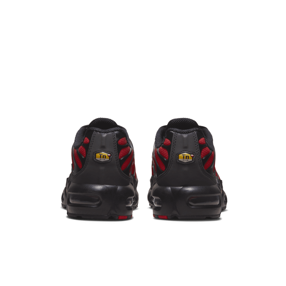 nike air max plus red black