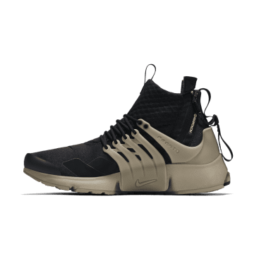 Nike Air Presto Acronym Bamboo Black / Black-bamboo-black (844672-001)