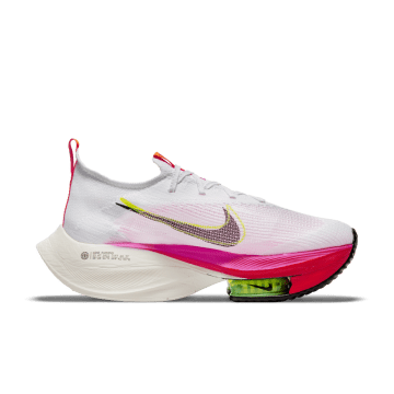 Nike Air Zoom Alphafly Next% White Pink (W) White / Black-black-black (DJ5456-100)