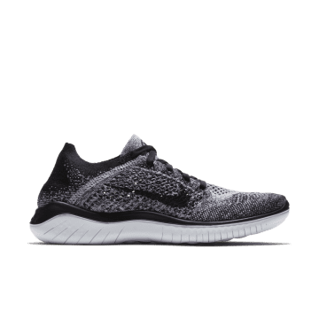 Nike Free RN Flyknit 2018 Oreo (W) White / Black (942839-101)