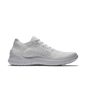 Nike Free RN Flyknit 2018 Triple White White / White (942838-103)