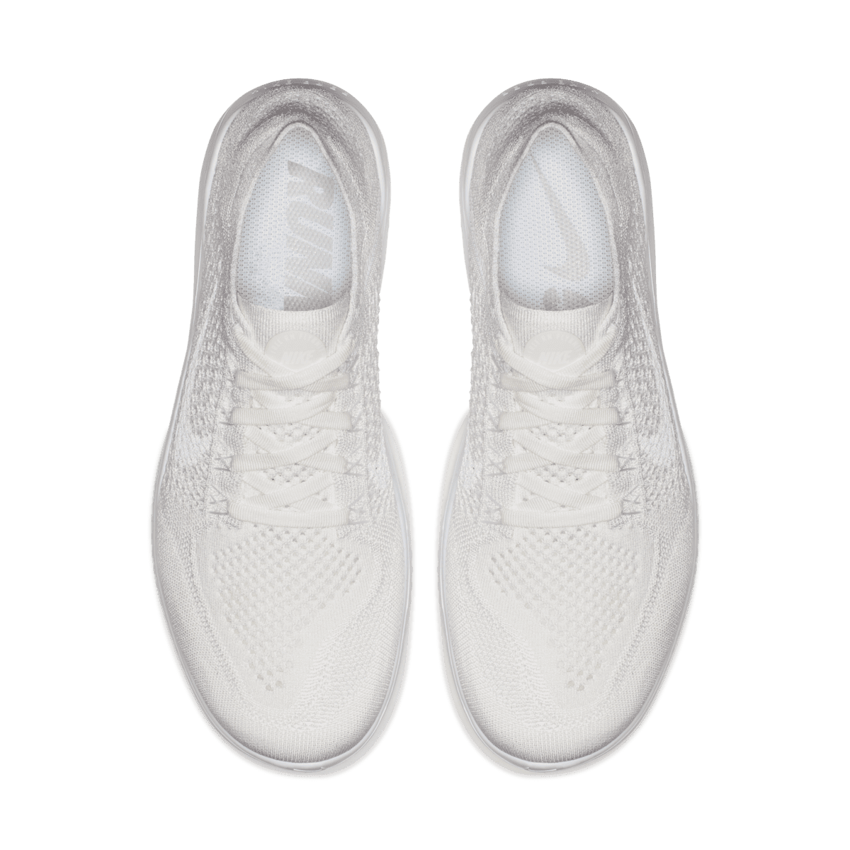 Verstrooien rok tornado Nike Free RN Flyknit 2018 Triple White White / White (942838-103)