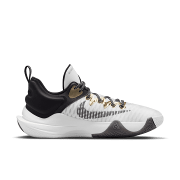 Nike Giannis Immortality Championship White / Black-metallic Gold (CZ4099-100)