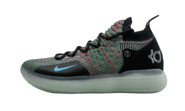 Nike KD 11 Multi-Color Black / Chlorine Blue-persian Violet (AO2604-001/AO2605-001)