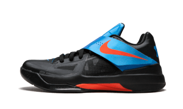 Nike KD 4 Away Black / Team Orange-photo Blue (473679-001)