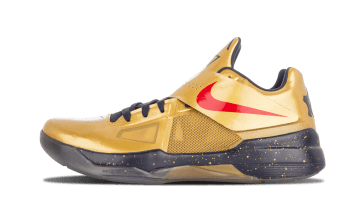 Nike KD 4 Gold Medal Metallic Gold / University Red-obsidian-white (473679-702)