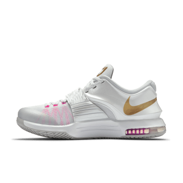 Nike KD 7 Aunt Pearl White / Metallic Gold-pink Pow-pure Platinum (706858-176)