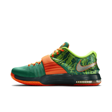 Nike KD 7 Weatherman Emerald Green / Metallic Silver-dark Emerald-total Orange (653996-303)