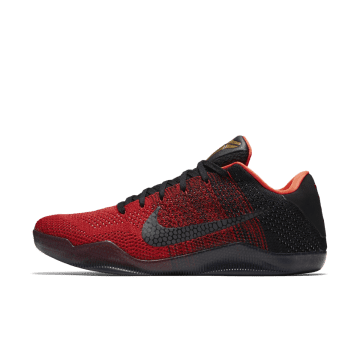 Nike Kobe 11 Elite Low Achilles Heel University Red / Metallic Gold-black (822675-670)