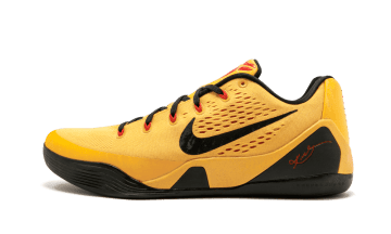 Nike Kobe 9 EM Low Bruce Lee University Gold / Black-laser Crimson (646701-700)