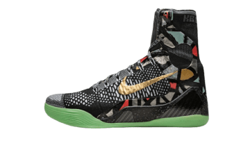 Nike Kobe 9 Elite NOLA Gumbo League Maestro Black / Metallic Gold-white (630847-002)