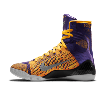 Nike Kobe 9 Elite Team Showtime Court Purple / White-laser Orange-wolf Grey (630847-500)
