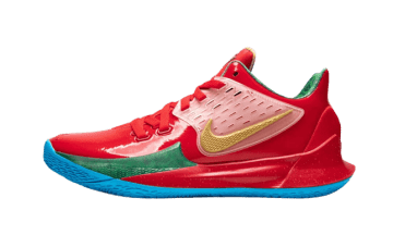 Nike Kyrie 2 Low Spongebob Mr Krabs University Red / Metallic Gold (CJ6953-600/CJ6952-600)