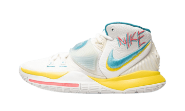 Nike Kyrie 6 90s White / Opti Yellow-digital Pink-blue Fury (BQ4630-101/BQ4631-101)