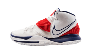 Nike Kyrie 6 USA White White / White (BQ4630-102/BQ4631-102)
