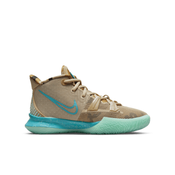 Nike Kyrie 7 Ripple (GS) Grain / Tropical Twist / Fauna Brown / Aquamarine (CT4080-207)