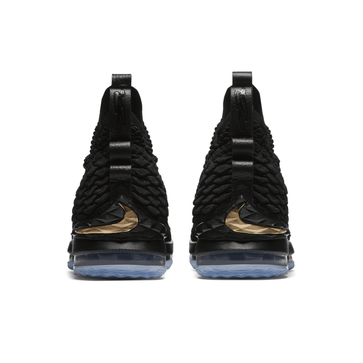 lebron 15 high top black