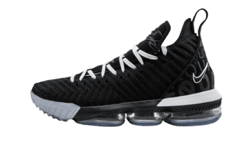 Nike LeBron 16 Equality Away (2019) White / Black (BQ5969-101/BQ5970-101)