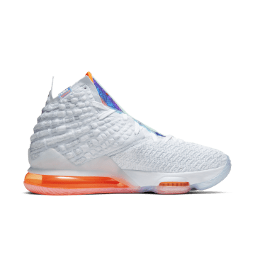 Nike LeBron 17 Future Air White / Tech Grey-quasar Purple (CT3843-100)