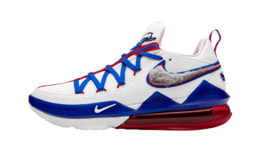 Nike LeBron 17 Low Tune Squad White / University Red (CD5007-100/CD5006-100)