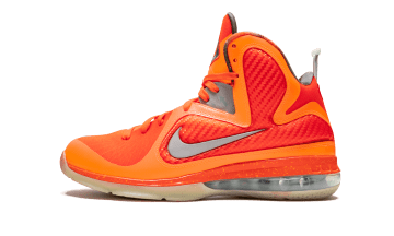 Nike LeBron 9 Big Bang AS Total Orange / Metallic Silver-team Orange-mango (520811-800)