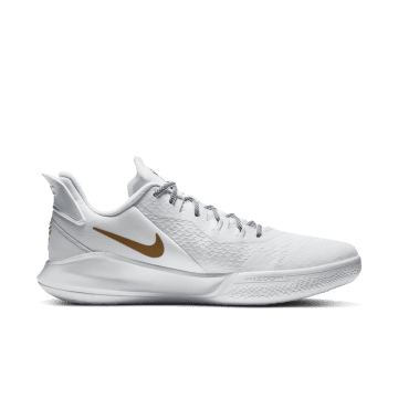 Nike Mamba Fury White Metallic Gold White / Metallic Gold-black (CZ8770-100)