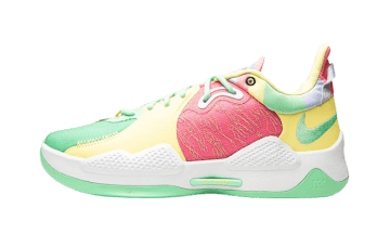 Nike PG 5 Daughters Green Glow Green Glow / White / Light Zitron / Black (CW3143-301/CW3146-301)
