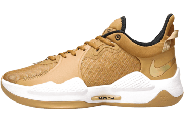 Nike PG 5 Wheat Wheat / Grain / Black / Metalic Gold (CW3146-700/CW3143-700)