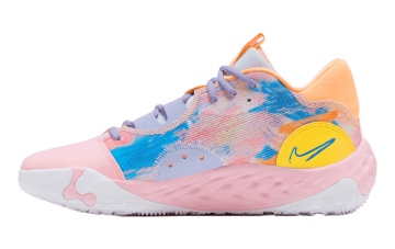 Nike PG 6 Painted Swoosh Pink / Blue / Orange-white (DO9823-100/DO9824-100)