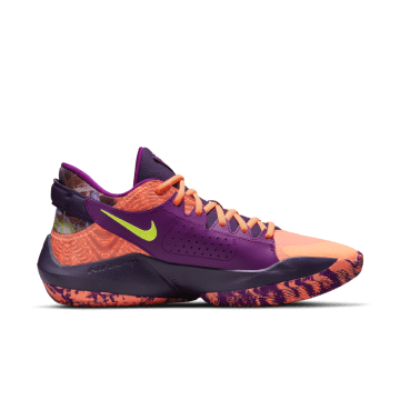 Nike Zoom Freak 2 Bright Mango Bright Mango / Volt / Grand Purple / Red Plum (CW3162-800)