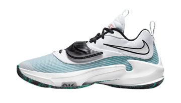 Nike Zoom Freak 3 Clear Emerald White / Clear Emerald / Total Orange / Black (DA0695-101/DA0694-101)