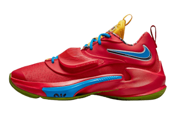 Nike Zoom Freak 3 NRG Uno Red Action Red / White / Green Bean / Black (DC9363-600/DC9364-600)